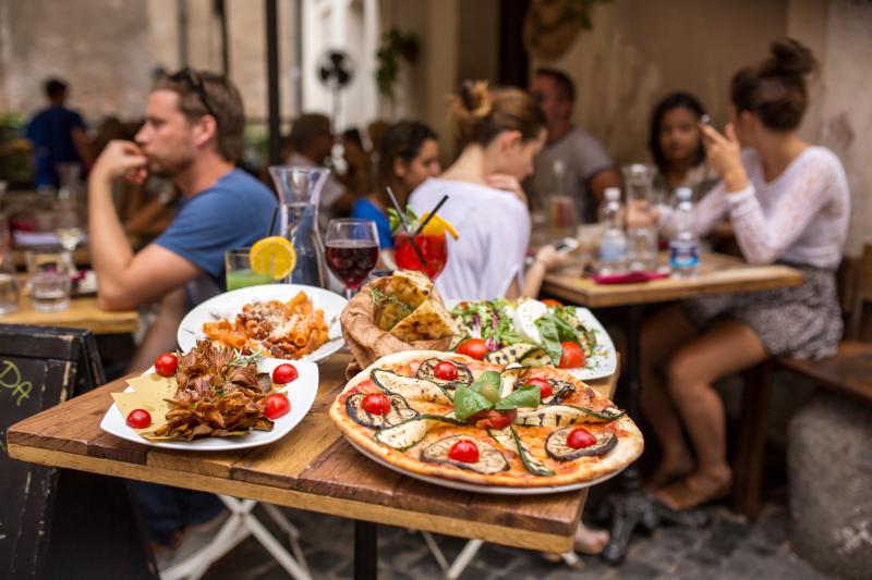 Trastevere & Campo de’ Fiori – Tur pietonal street food
